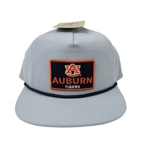 Auburn University AU Tigers Hat Blue Rope Snapback Adjustable Cap NCAA Sports